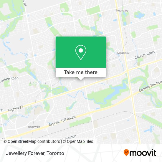Jewellery Forever map
