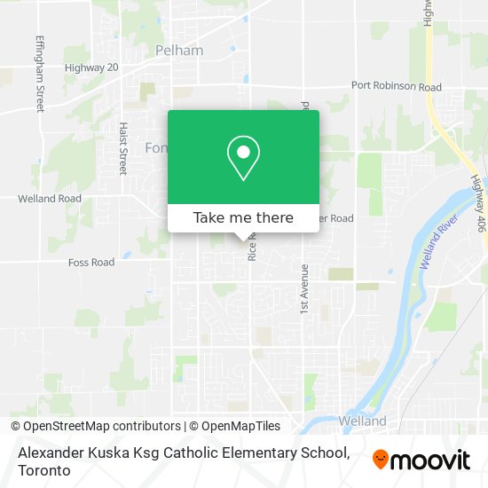 Alexander Kuska Ksg Catholic Elementary School map