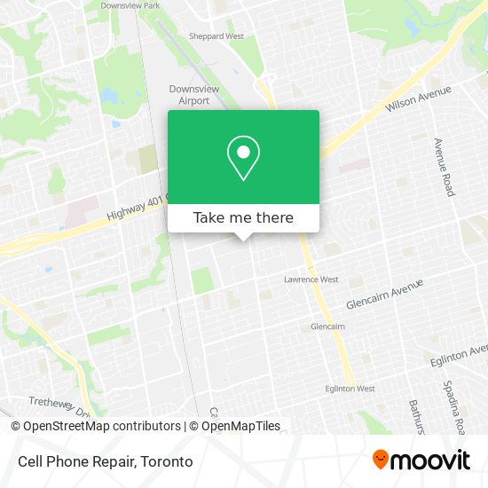 Cell Phone Repair map