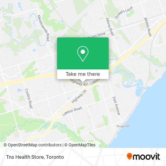 Tns Health Store map