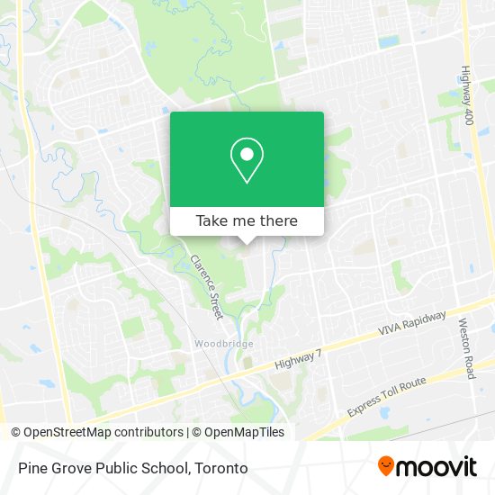 Pine Grove Public School map