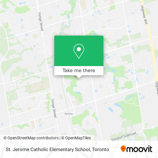 St. Jerome Catholic Elementary School map