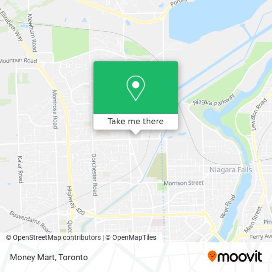 Money Mart map