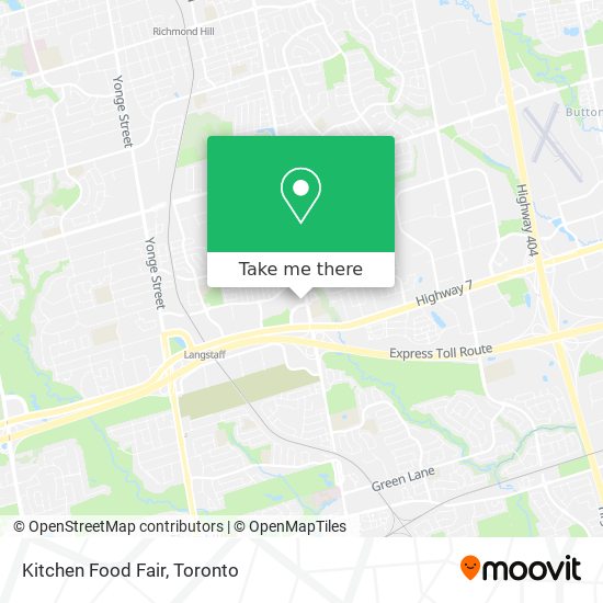 Kitchen Food Fair map