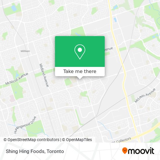 Shing Hing Foods map