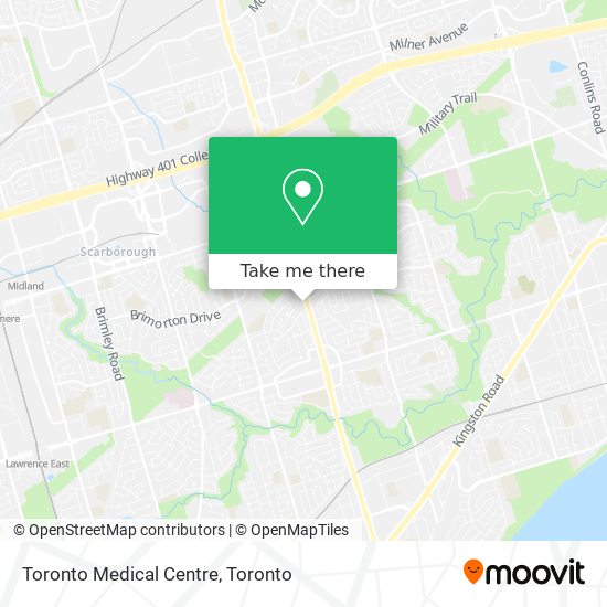 Toronto Medical Centre plan