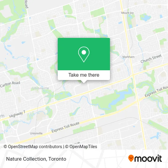 Nature Collection map