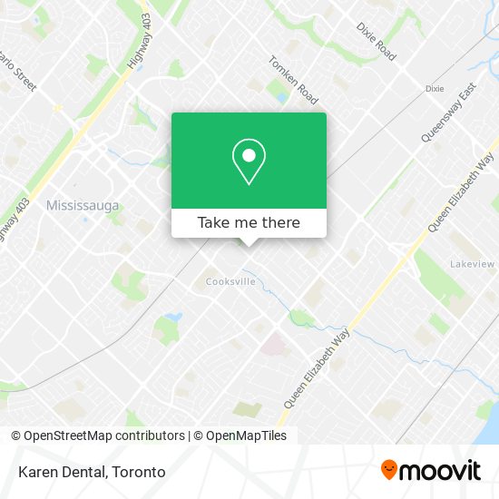 Karen Dental map