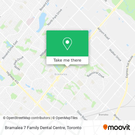 Bramalea 7 Family Dental Centre map