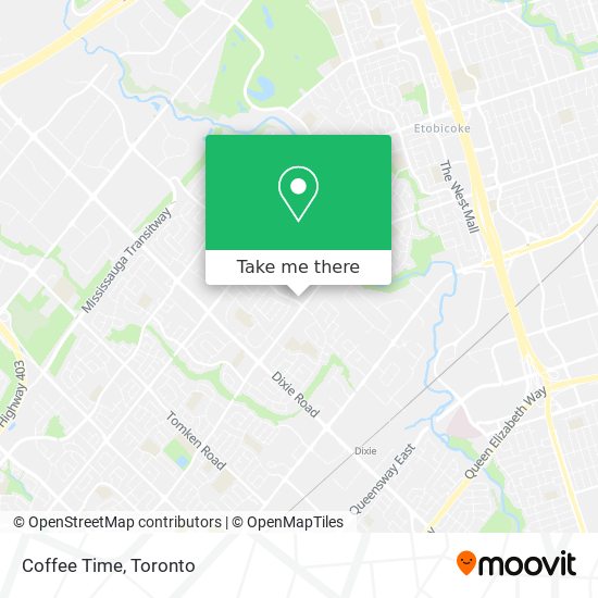 Coffee Time map