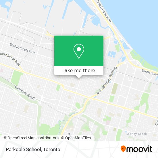 Parkdale School map