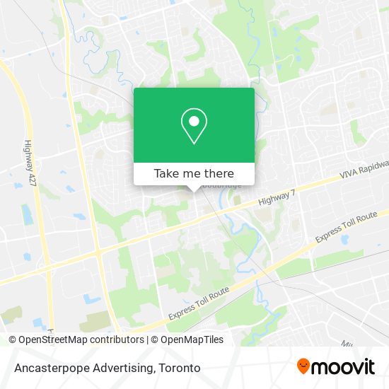 Ancasterpope Advertising map