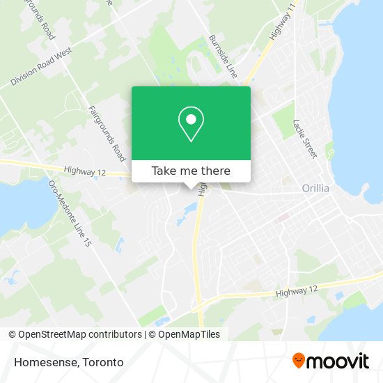 Homesense map