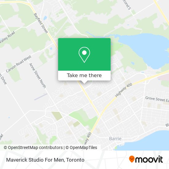 Maverick Studio For Men map