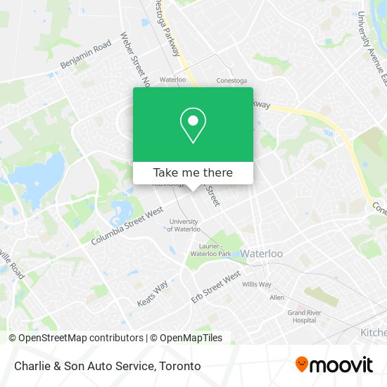 Charlie & Son Auto Service map