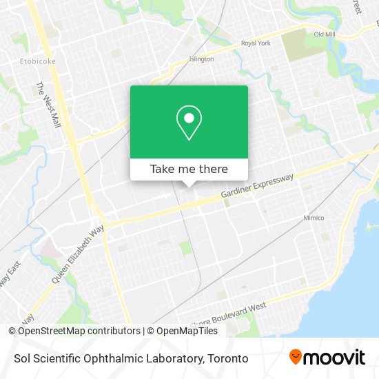 Sol Scientific Ophthalmic Laboratory map