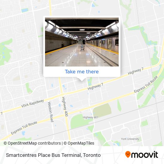 Smartcentres Place Bus Terminal map