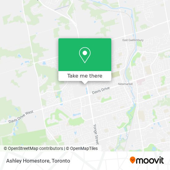 Ashley Homestore map