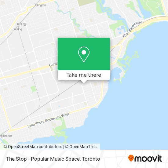 The Stop - Popular Music Space plan
