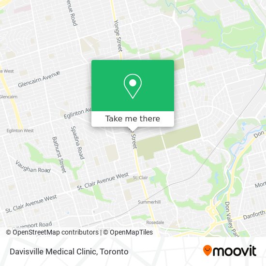 Davisville Medical Clinic plan