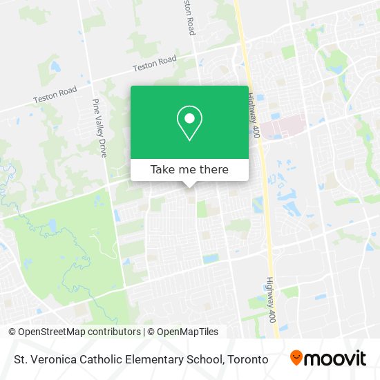 St. Veronica Catholic Elementary School map
