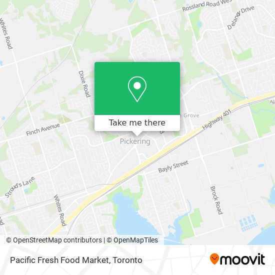Pacific Fresh Food Market map