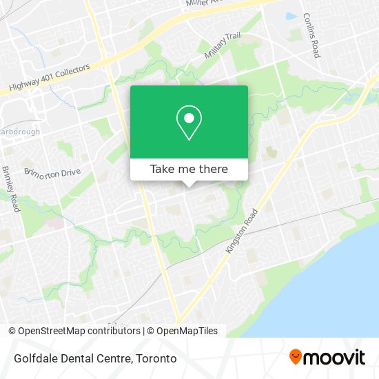 Golfdale Dental Centre plan