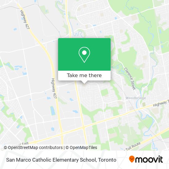 San Marco Catholic Elementary School map