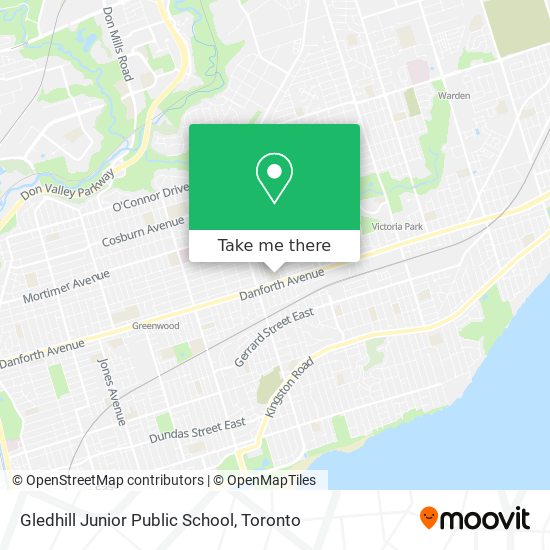 Gledhill Junior Public School map