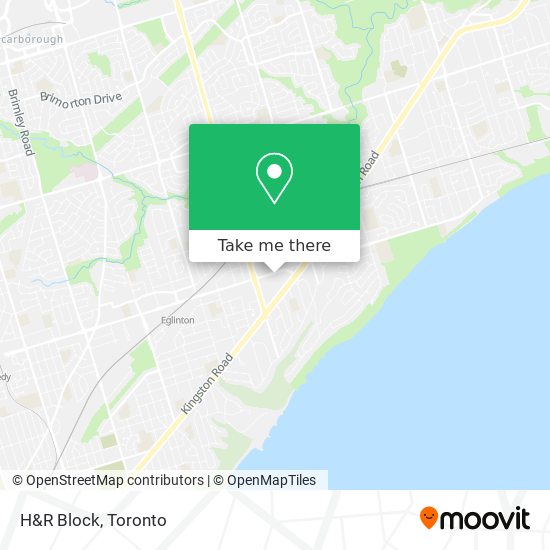 H&R Block map