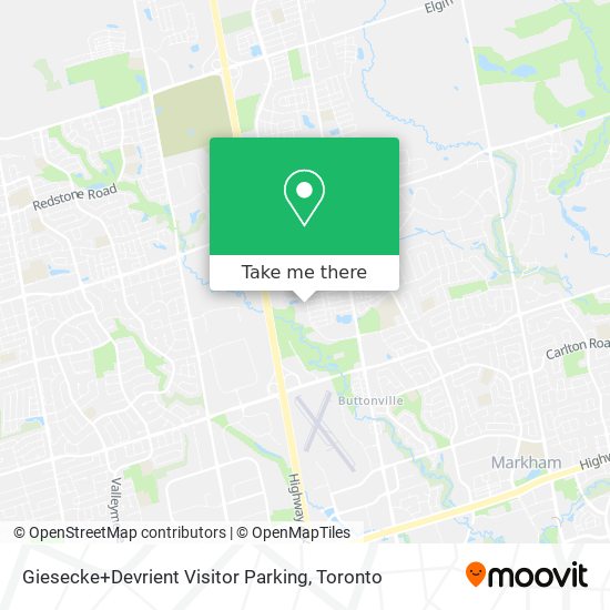 Giesecke+Devrient Visitor Parking map