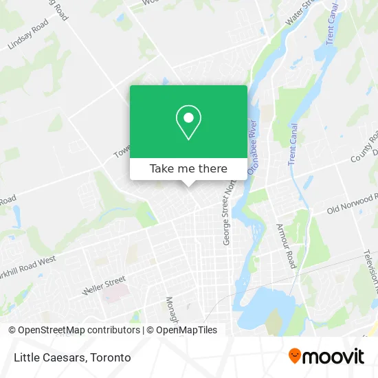 Little Caesars map
