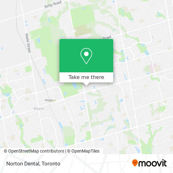 Norton Dental map