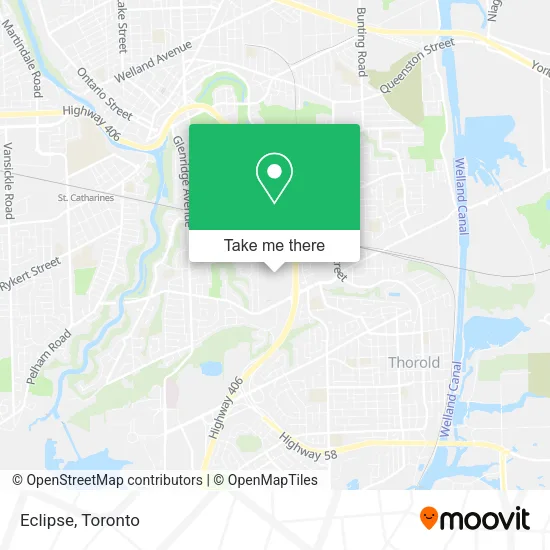 Eclipse map