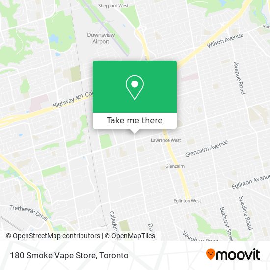 180 Smoke Vape Store plan