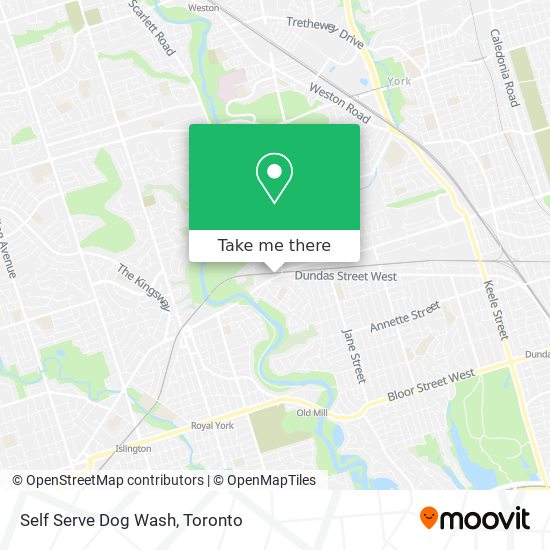 Self Serve Dog Wash map