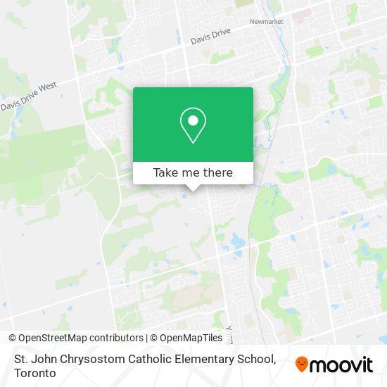 St. John Chrysostom Catholic Elementary School plan