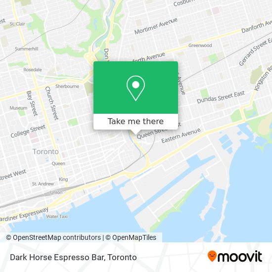 Dark Horse Espresso Bar map