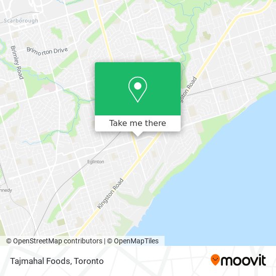 Tajmahal Foods map