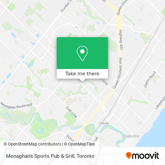 Monaghan's Sports Pub & Grill map