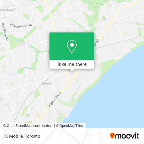 K Mobile map