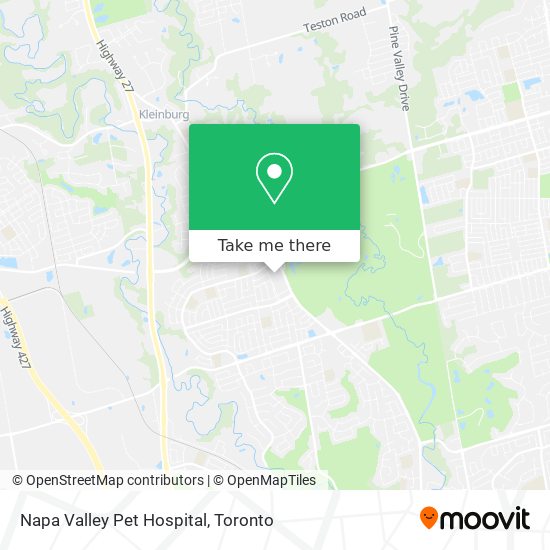 Napa Valley Pet Hospital map