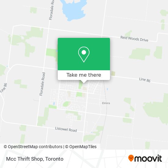 Mcc Thrift Shop map