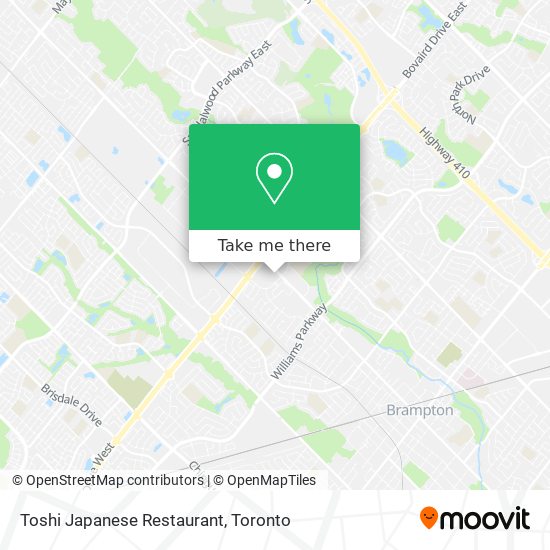 Toshi Japanese Restaurant map