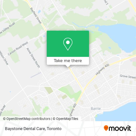 Baystone Dental Care map