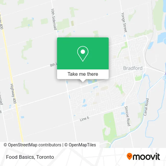 Food Basics map