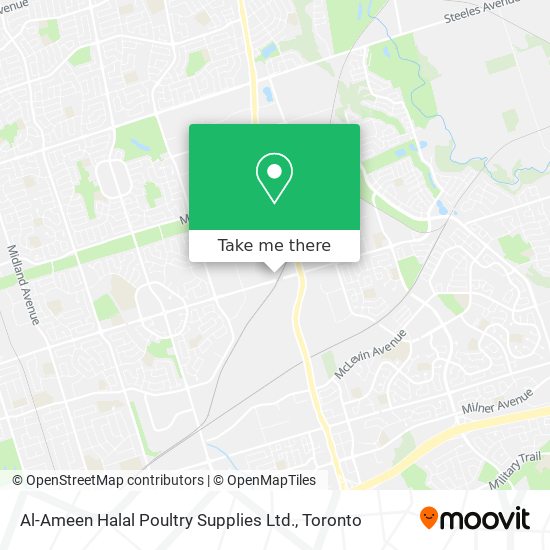 Al-Ameen Halal Poultry Supplies Ltd. map