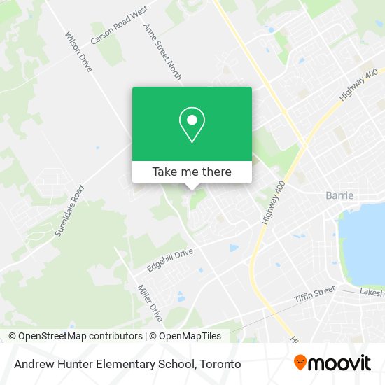 Andrew Hunter Elementary School map