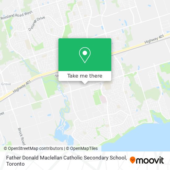 Father Donald Maclellan Catholic Secondary School map