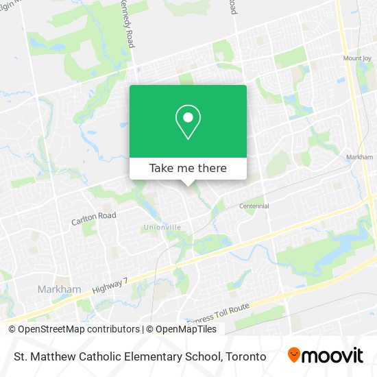 St. Matthew Catholic Elementary School map